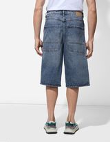 Teksas šortsevi - Vrećasta varijanta - tamno-plava