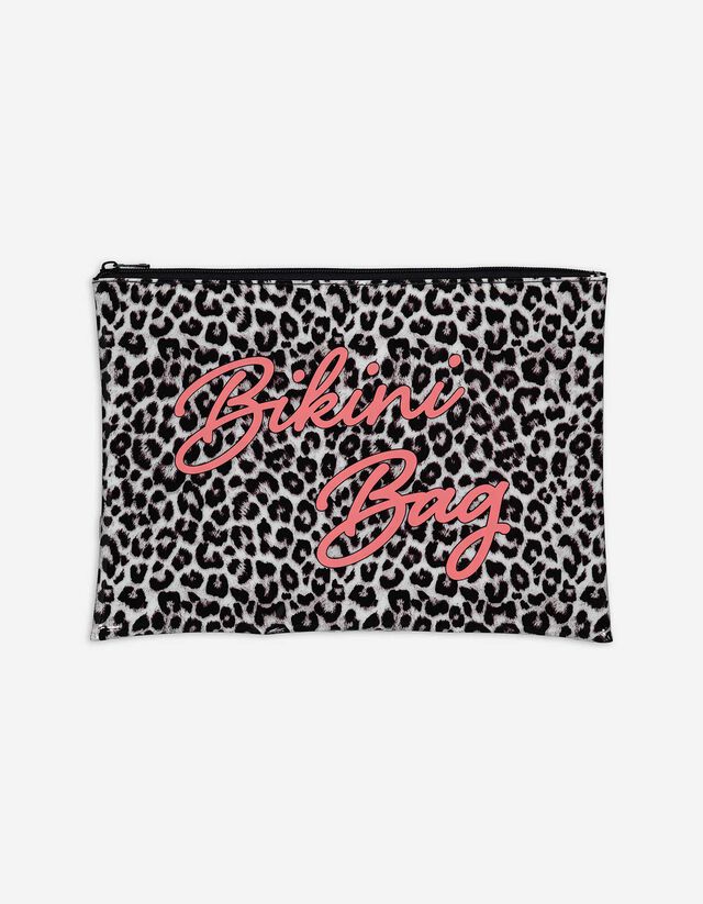 Geantă - Animal print - Bej