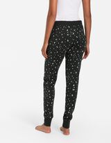 Pidžama pantalone - Vrpca na porubu - tamno-zelena