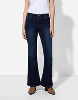 Farmernadrág - Szélesített szabás - sotetkek