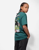 T-shirt - Minecraft - verde scuro