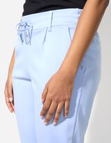 Pantalone - Regularan struk - svetlo-plava