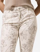 Caprihose - Twill - wei&szlig;