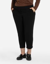 Cigarette-Hose - Fixierter Beinumschlag