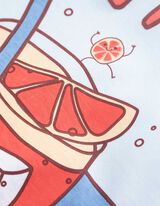 T-Shirt - Print - weiß