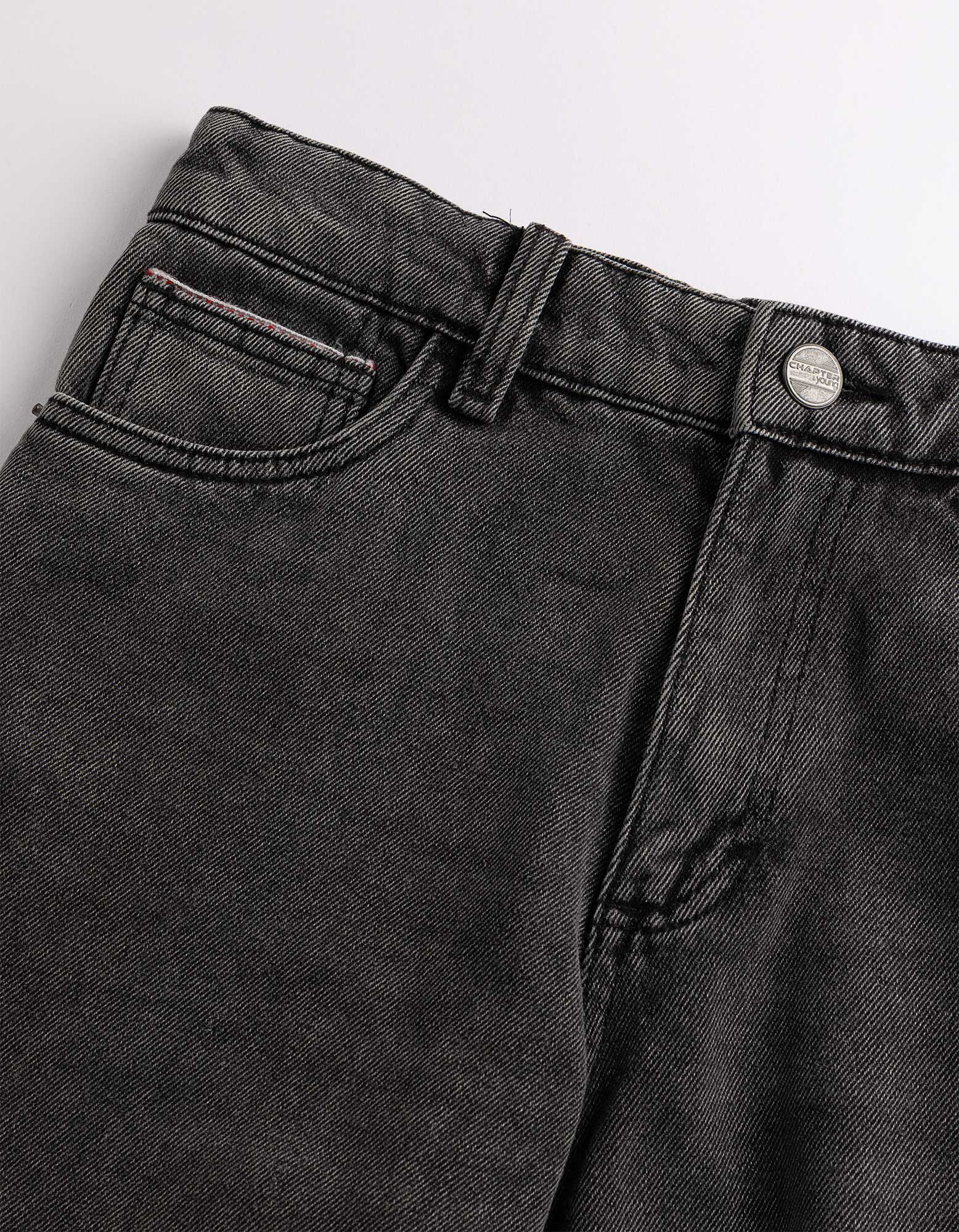 Jeans - Baggy Fit - schwarz