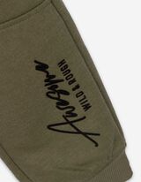 Jogginghose - Print - hellgrün