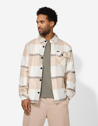 Overhemd - Ruitmotief - wit