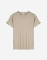 T-Shirt - Zierperlen - hellgrün