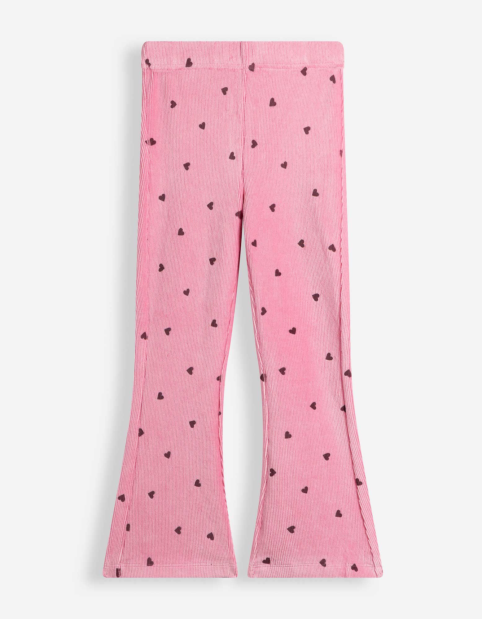 Schlaghose - Cord - Pink