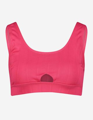 Bikinov&yacute; vrchn&yacute; diel - V&yacute;rezy - pink