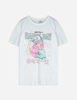 T-Shirt - Print - weiß