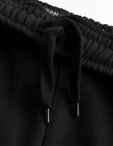 Jogginghose - Wide Fit - Schwarz