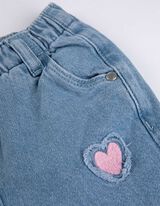 Farmerice - vezivanje - svetlo-plava