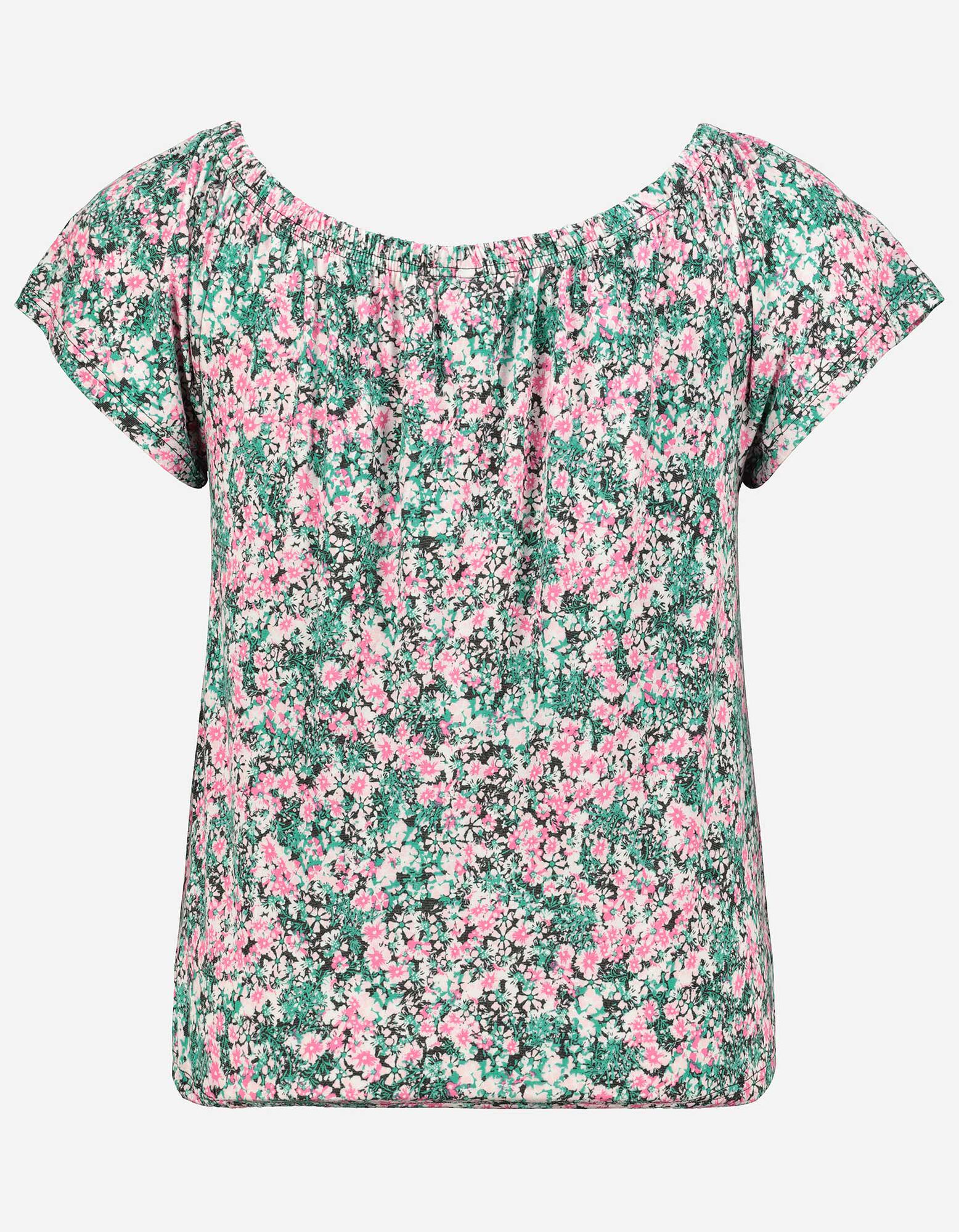 Haut en dentelle - Viscose m&eacute;lang&eacute;e - blanc