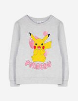 Bluză de trening - Pok&eacute;mon - Gri deschis