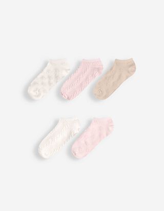 Sneakersocken - 5er-Pack