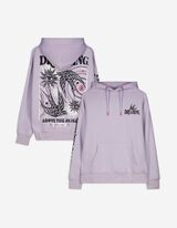 Sweatshirt - Rückenprint - lila