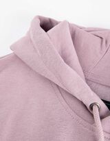 Mikina s kapucňou - Zmes bavlny - ruzova