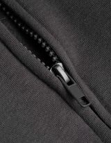 Felpa aperta - Oversized Fit - grigio scuro