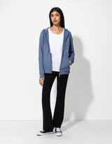 Felpa aperta - celeste