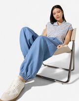 Jeans - Ballon Pasvorm - lichtblauw