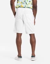 Bermude  - Straight Fit - Alb