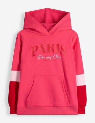 Sweatshirt - Blockmuster - Pink