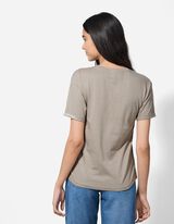 Tričko - Výšivky - svetlozelena