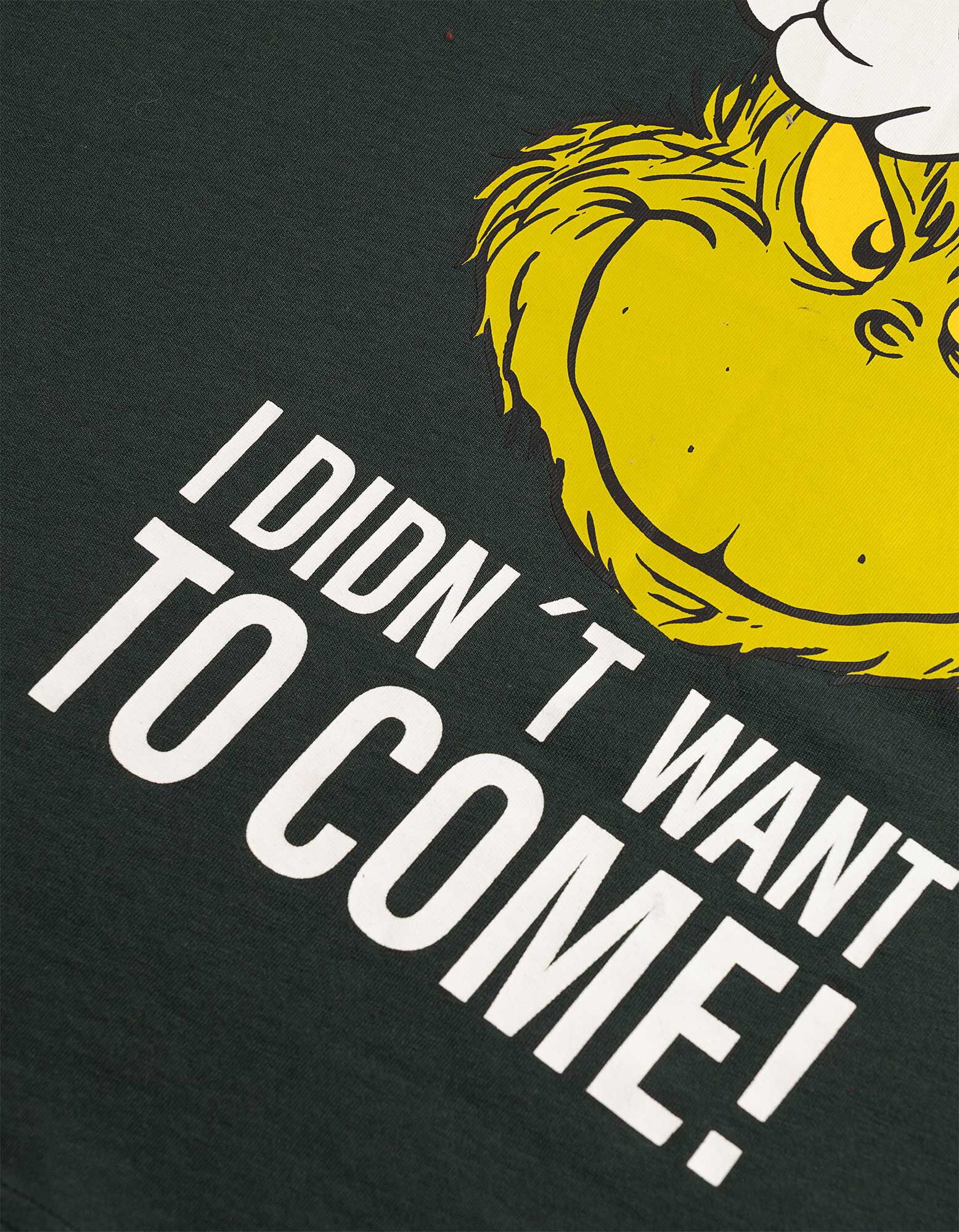 T-Shirt - Grinch - Dunkelgr&uuml;n