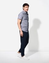 Camicia - Righe - blu scuro