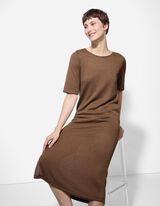 Kleid - Wadenlang - Braun