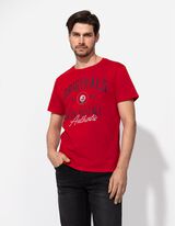 Tričko - Predn&eacute; tlač - cervena