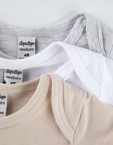 Romper korte mouw - set van 3