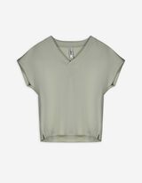 T-shirt - Contenuto di modal - verde chiaro
