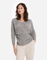 Strickpullover - Fledermausärmel
