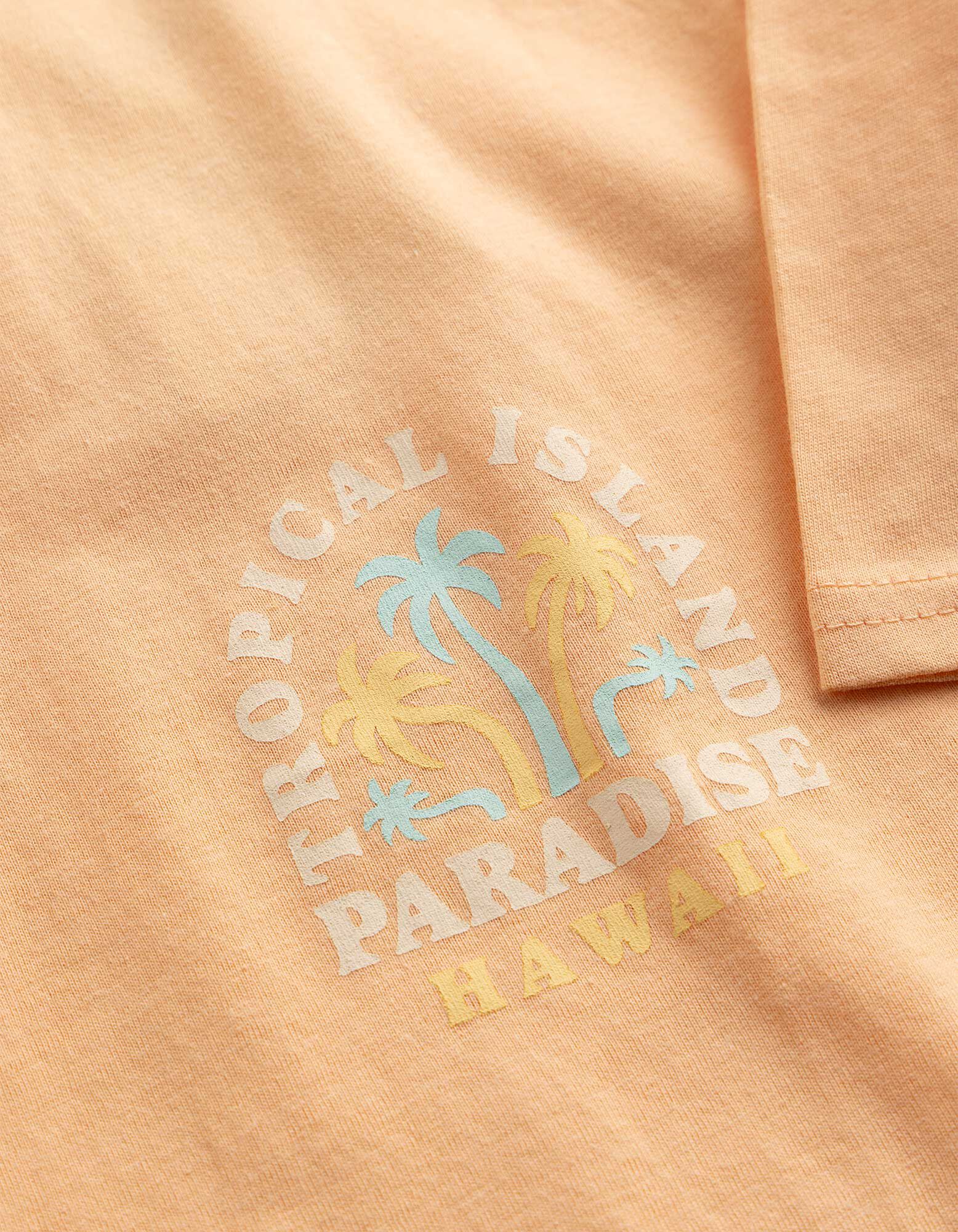 T-Shirt - Print - Orange