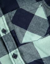 Overhemd - Borstzak - lichtgroen