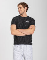 T-shirt - Oversized Fit - czarny