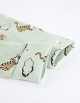 Set van shirt en broek - Print all-over - turkoois