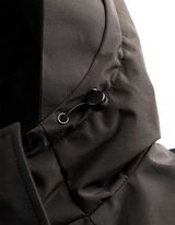 Outdoorjacke - Windabweisend - Schwarz