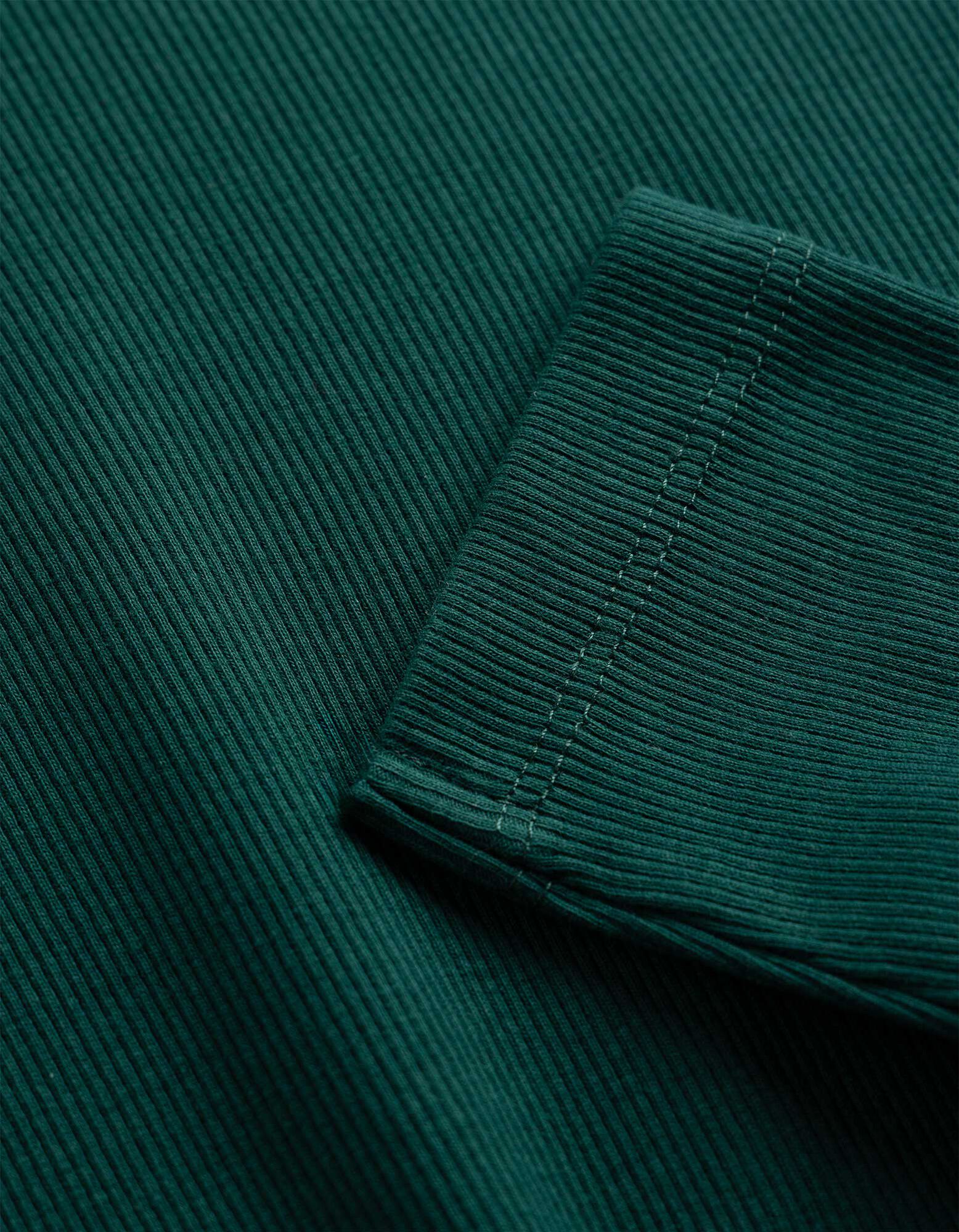 Longsleeve - Katoen - Donkergroen