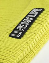 Mütze - Umschlag - hellgrün