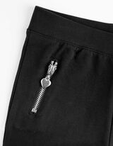 Tamprės - Užtrauktukas - juodas