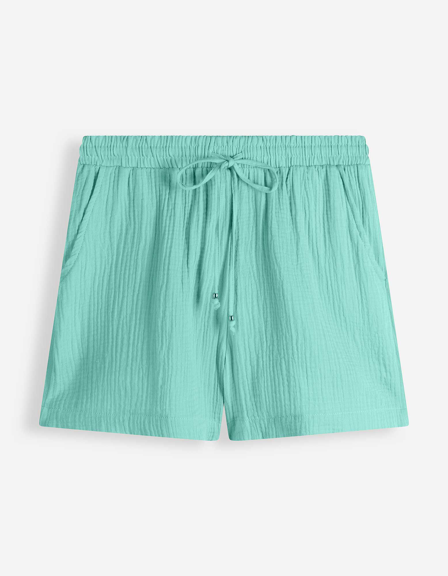 Shorts - Musselin - Mint