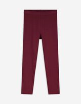 Leggings - einfarbig - dunkelrot