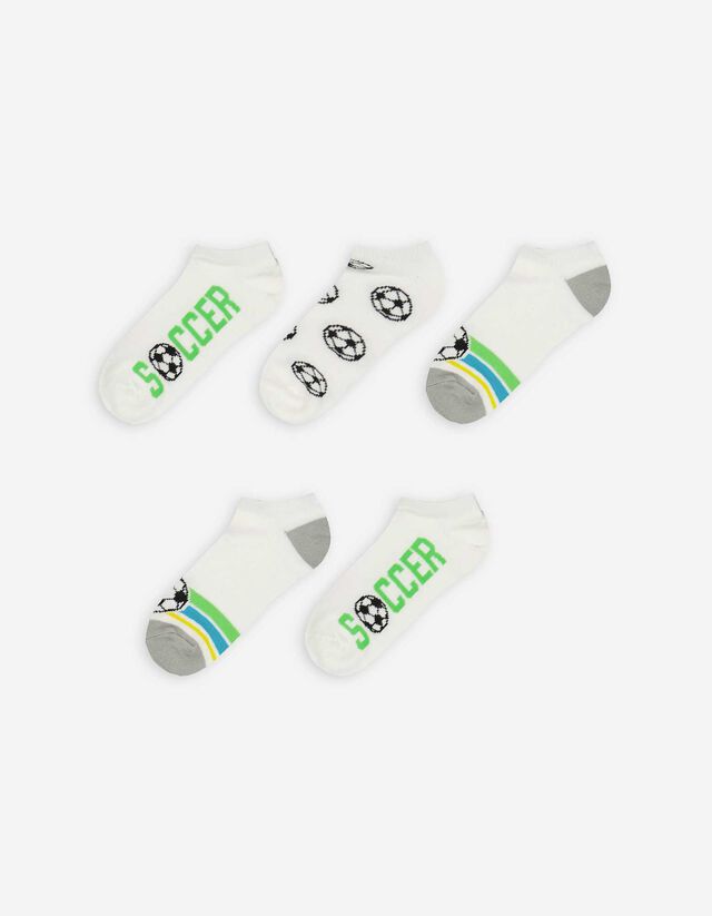 Calze sneakers - Confezione da 5 pezzi
