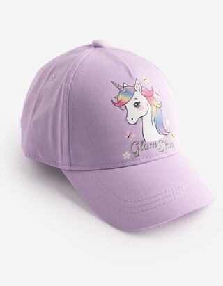 Basecap - Print - lila