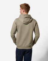 Sweatjacke - Kapuze mit Tunnelzug - Khaki