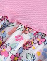 Abito - A costine - rosa fucsia